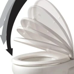 Thermoplast White Soft Close Toilet Seat -Elements Bathroom Deals Store 1000095417 alt03