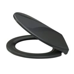 Thermoplast Grey Soft Close Toilet Seat -Elements Bathroom Deals Store 1000140033 alt03