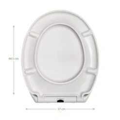Duroplast White Soft Close Toilet Seat -Elements Bathroom Deals Store 1000140038 alt02