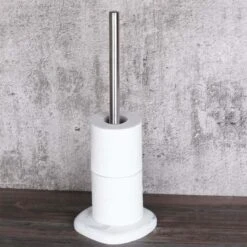 Marble Effect Toilet Roll Storage -Elements Bathroom Deals Store 1000140493 alt02