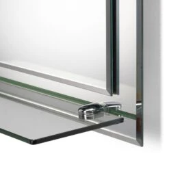 Devoke Rectangular Mirror With Shelf -Elements Bathroom Deals Store 1000166705 alt02