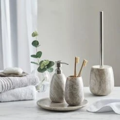 Dorma Purity Marble Natural Soap Dish -Elements Bathroom Deals Store 1000180611 alt04