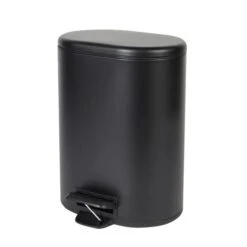 Elements 6L Matte Black Recycling Pedal Bin -Elements Bathroom Deals Store 1000181260 alt03