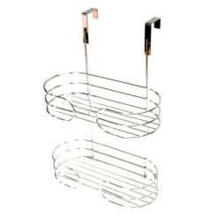 Bathroom Basics Two Tier Over Door Caddy