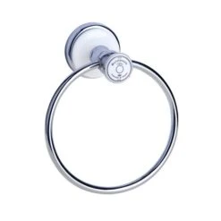 Silver Vintage Towel Ring
