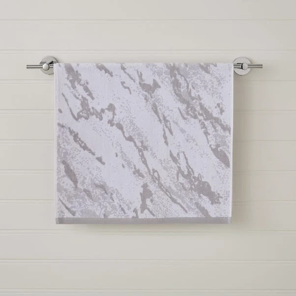 Marbled Cotton Towel 2 Marbled Cotton Towel - Image 2