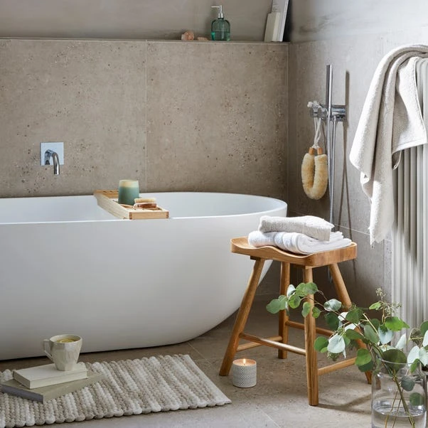 Marble Effect Bath Mat 3 Marble Effect Bath Mat - Image 3