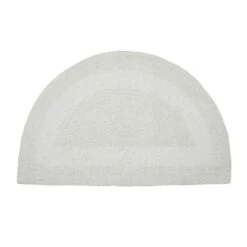Super Soft Reversible Semi Circle Bath Mat 22 Super Soft Reversible Semi Circle Bath Mat -Elements Bathroom Deals Store 30711443 alt01