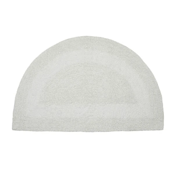 Super Soft Reversible Semi Circle Bath Mat 8 Super Soft Reversible Semi Circle Bath Mat - Image 8