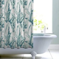 Banana Leaf Shower Curtain