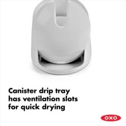 OXO Compact Grey Toilet Brush Canister 12 OXO Compact Grey Toilet Brush Canister -Elements Bathroom Deals Store 30741119 alt05