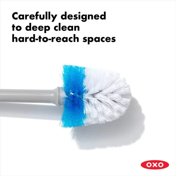 OXO Compact Grey Toilet Brush Canister 7 OXO Compact Grey Toilet Brush Canister - Image 7