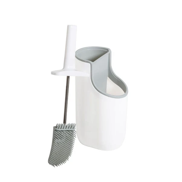 Addis White Toilet Brush With Cleaner Compartment 4 Addis White Toilet Brush With Cleaner Compartment - Image 4