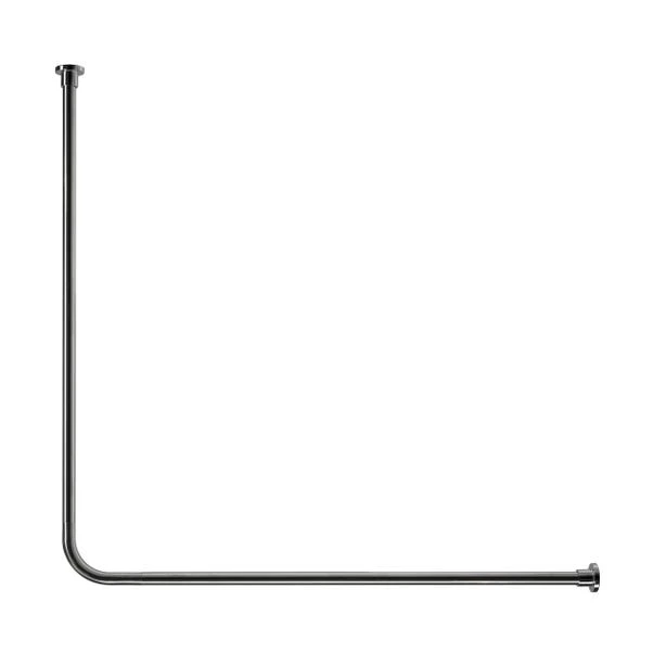 Chrome Superline 25mm Shower Rail Kit 4 Chrome Superline 25mm Shower Rail Kit - Image 4