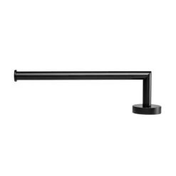 Epsom Flexi-FixTM Matt Black Towel Rail Bar -Elements Bathroom Deals Store 30814808 alt02