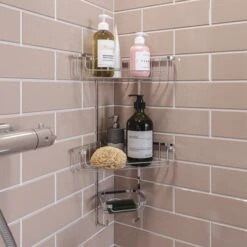 Rust-Free 3 Tier Corner Caddy