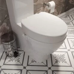 Carragh Raised Toilet Seat -Elements Bathroom Deals Store 30814848 alt04