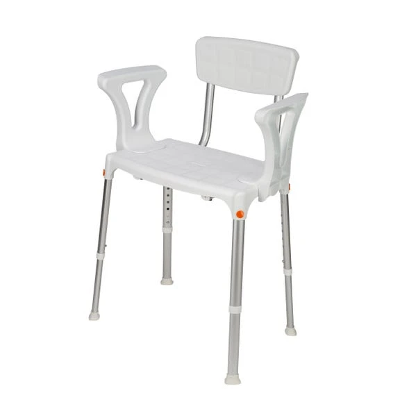 White Inclusive Shower Chair 1 White Inclusive Shower Chair