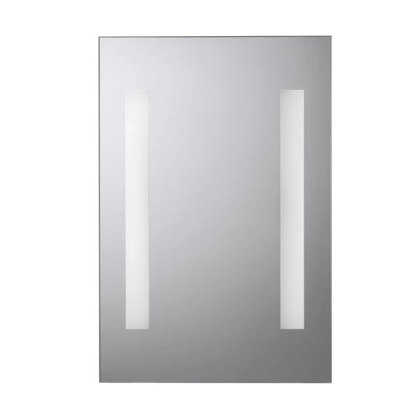 Malham Rectangle LED Wall Mirror 2 Malham Rectangle LED Wall Mirror - Image 2