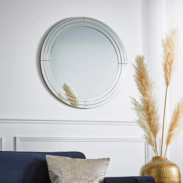 Triple Edge Round Wall Mirror 1 Triple Edge Round Wall Mirror