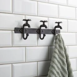 Vintage Tap Overdoor Hooks 9 Vintage Tap Overdoor Hooks -Elements Bathroom Deals Store 30830148 alt02