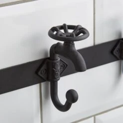 Vintage Tap Overdoor Hooks 10 Vintage Tap Overdoor Hooks -Elements Bathroom Deals Store 30830148 alt03
