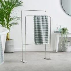 Essentials Freestanding Towel Rail 20 Essentials Freestanding Towel Rail -Elements Bathroom Deals Store 30830238
