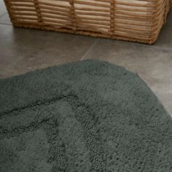 Luxurious Cotton Oval Bath Mat -Elements Bathroom Deals Store 30837354 alt01