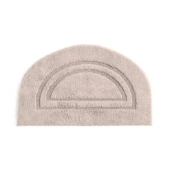 Luxury Cotton Semi-Circle Bath Mat -Elements Bathroom Deals Store 30837359 alt02