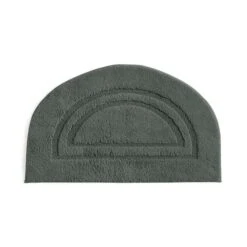 Luxury Cotton Semi-Circle Bath Mat -Elements Bathroom Deals Store 30837360 alt02