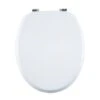 White MDF Toilet Seat