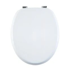 White MDF Toilet Seat