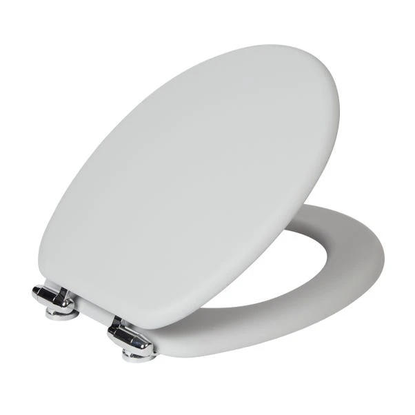 Grey Soft Touch Toilet Seat 1 Grey Soft Touch Toilet Seat