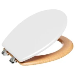 Modern Bamboo Toilet Seat -Elements Bathroom Deals Store 30856740 alt01