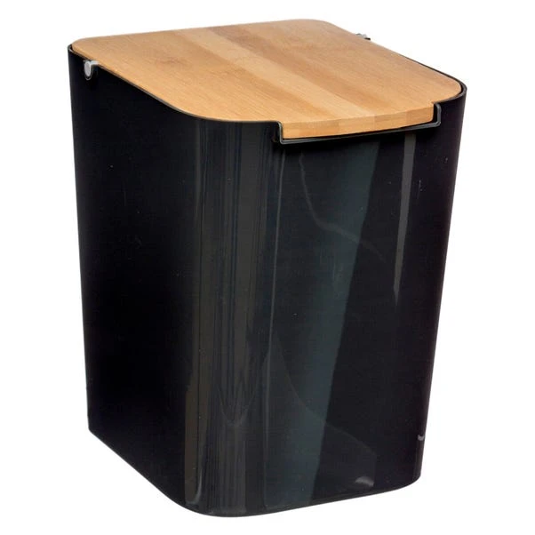 Natureo Bamboo 5lt Waste Bin 3 Natureo Bamboo 5lt Waste Bin - Image 3