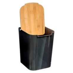 Natureo Bamboo 5lt Waste Bin 7 Natureo Bamboo 5lt Waste Bin -Elements Bathroom Deals Store 30856917 alt01
