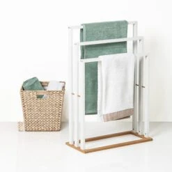 Natureo Bamboo 3 Tier Towel Rack -Elements Bathroom Deals Store 30856939 alt02