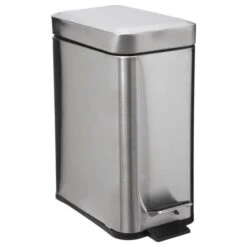5 Litre Rectangular Bathroom Bin -Elements Bathroom Deals Store 30856949