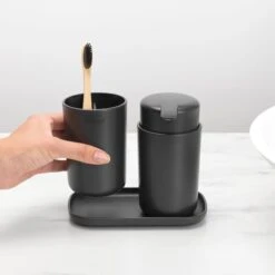 Brabantia ReNew Set Of 3 Accessories -Elements Bathroom Deals Store 30857651