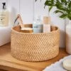Rattan Round Basket