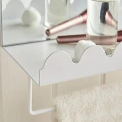 Heart And Soul Scalloped Mirror -Elements Bathroom Deals Store 30861734 alt01