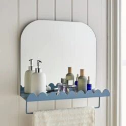 Heart And Soul Scalloped Mirror -Elements Bathroom Deals Store 30861736