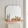 Heart And Soul Scalloped Mirror