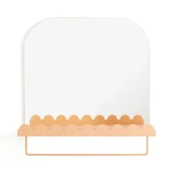 Heart And Soul Scalloped Mirror -Elements Bathroom Deals Store 30861742 alt02