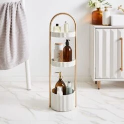 Modern Luxe Ribbed Caddy