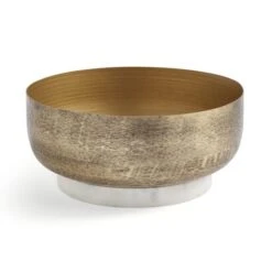 Metal Marble Bowl 5 Metal Marble Bowl -Elements Bathroom Deals Store 30864004 alt02