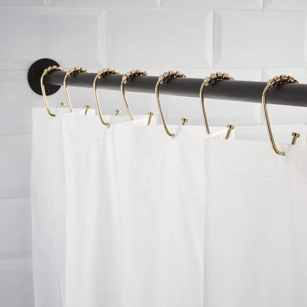 Pack Of 12 Open Shower Curtain Rings 1 Pack Of 12 Open Shower Curtain Rings