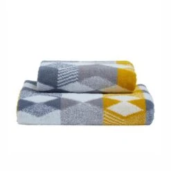 Fusion Hexagon Cotton Towel -Elements Bathroom Deals Store 30866871 alt02