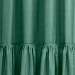 Heart And Soul Frill Long Shower Curtain -Elements Bathroom Deals Store 30867886 alt01