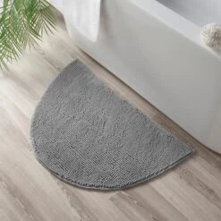 Mini Bobble Semi Circle Bath Mat 30 Mini Bobble Semi Circle Bath Mat -Elements Bathroom Deals Store 30867972